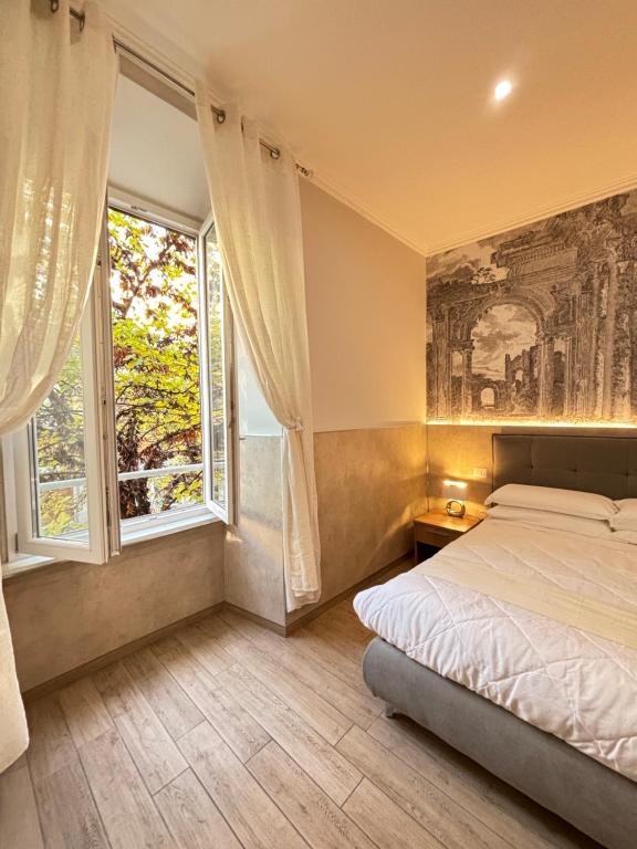 bed room Casa Mirabilia lookinghotel