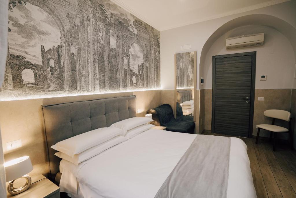 bed room Casa Mirabilia lookinghotel